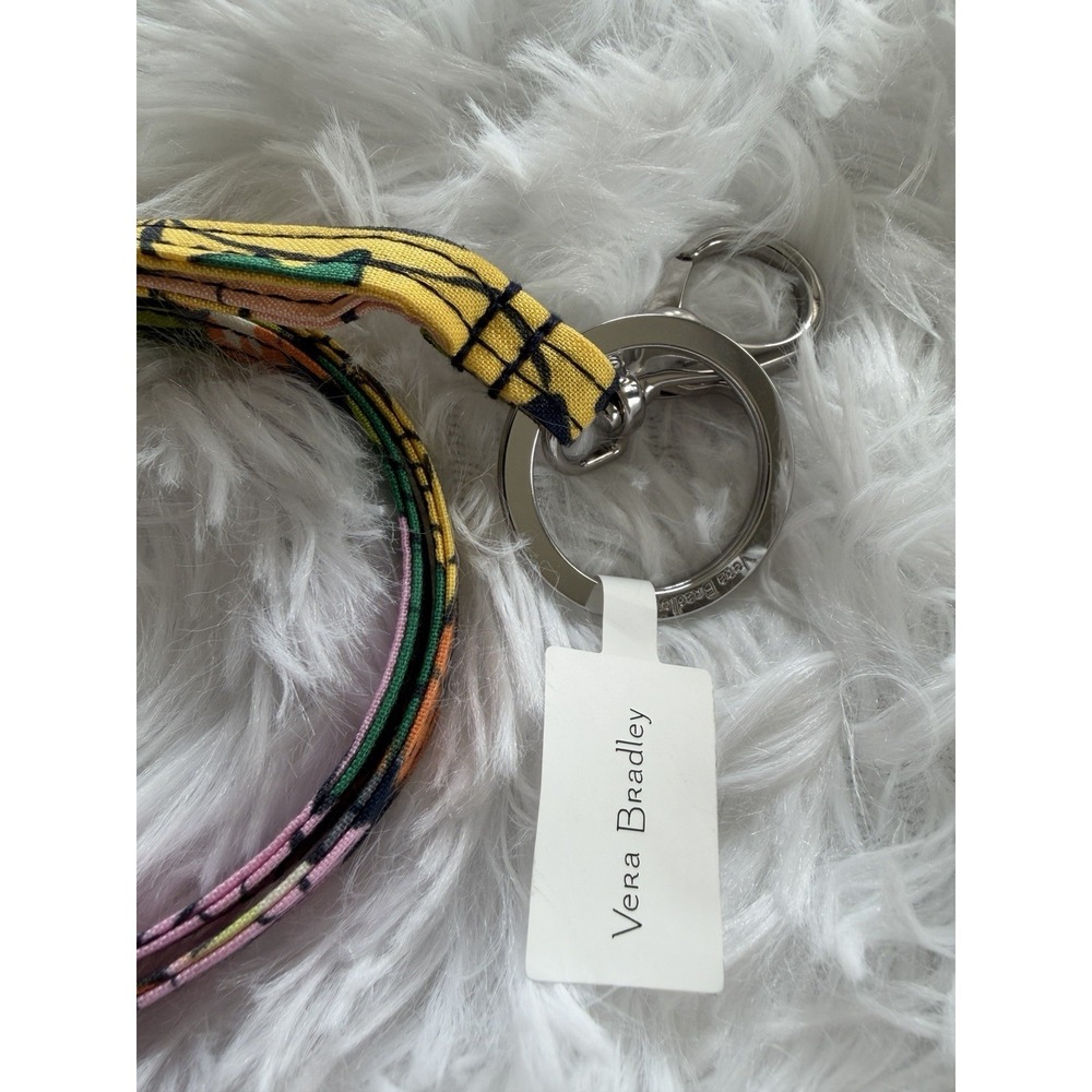 Vera Bradley Breakaway Lanyard NWT Lobster Clasp & Keyring MSRP $20 Bloom Boom